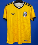 2025-26 Mens Italy Special Edition yellow Soccer Jersey