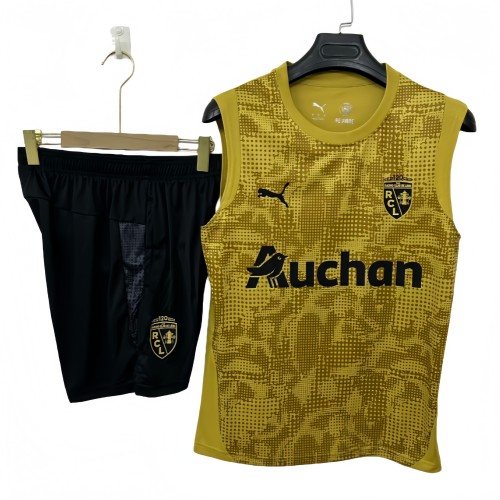2025-26 Mens RC Lens yellow vest Training Short Sui