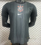 2025-26 Mens Corinthians Special Edition  black  Player version Soccer Jersey