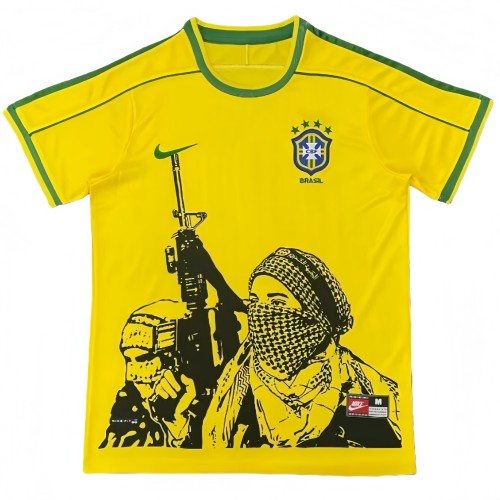 2025-26 Mens Brazil Yellow Special Edition  soccer jersey