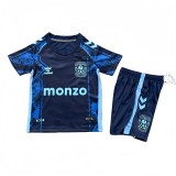 2025-26 Kids Coventry City Third away blue Soccer Jersey