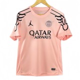 2025-26 Mens PSG Paris  orange soccer jersey