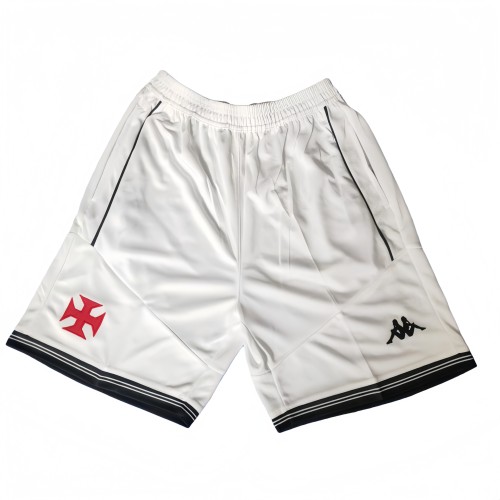 2025-26 Mens Vasco da Gama FC white Shorts Pants