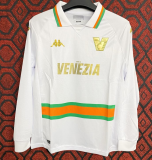 2023-24 Mens Venezia FC away white Long Sleeve Soccer Jersey