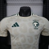 2025-26 Mens Saudi Arabia away Player version soccer jersey