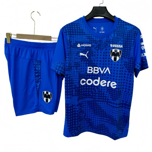 2025-26 Mens Monterrey  blue Training Short Suit