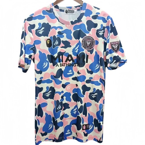 2025-26 Mens Inter Miami Blue Pink Joint Edition Soccer Jersey