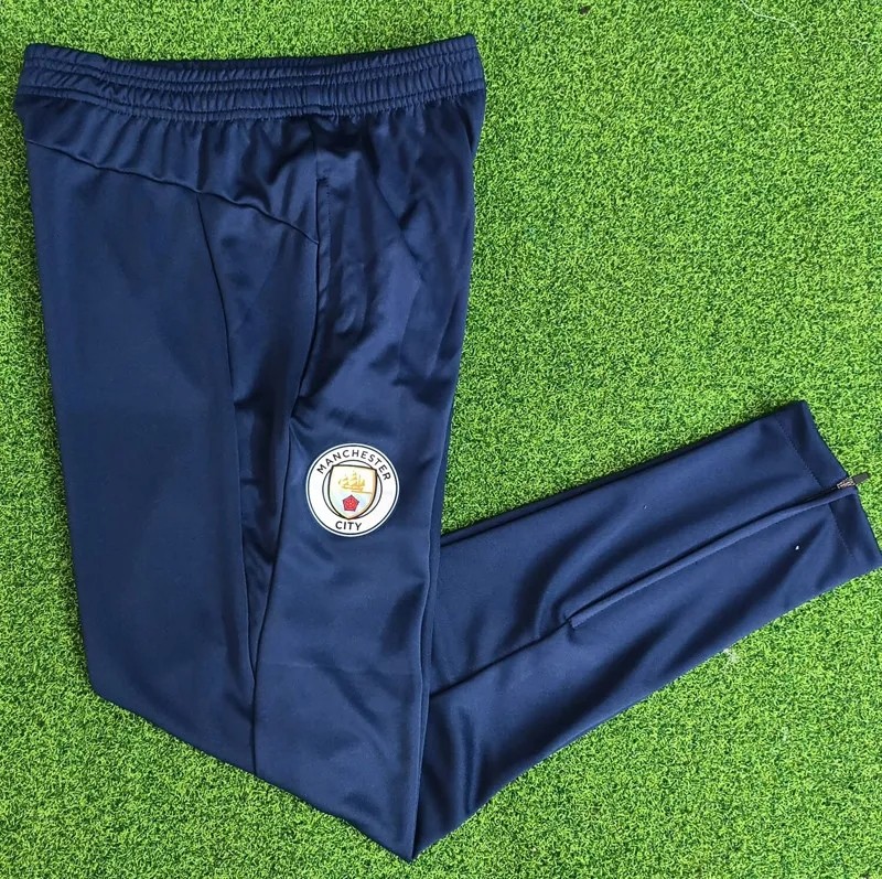 2025-26 Mens Manchester City blue Training Long Pants (Have Pocket)