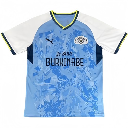 2026-27  Mens Burkina Special Edition blue soccer jersey