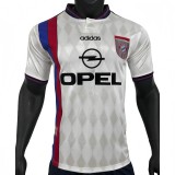 1997-98 Mens Bayern Munich Retro  away white soccer  Jersey
