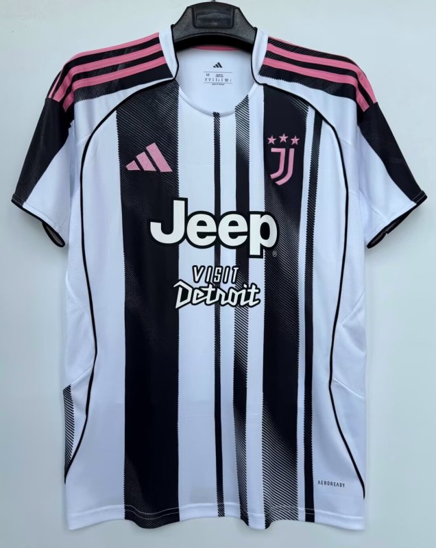 2025-26 Mens Juventus new home 1:1 soccer Jersey