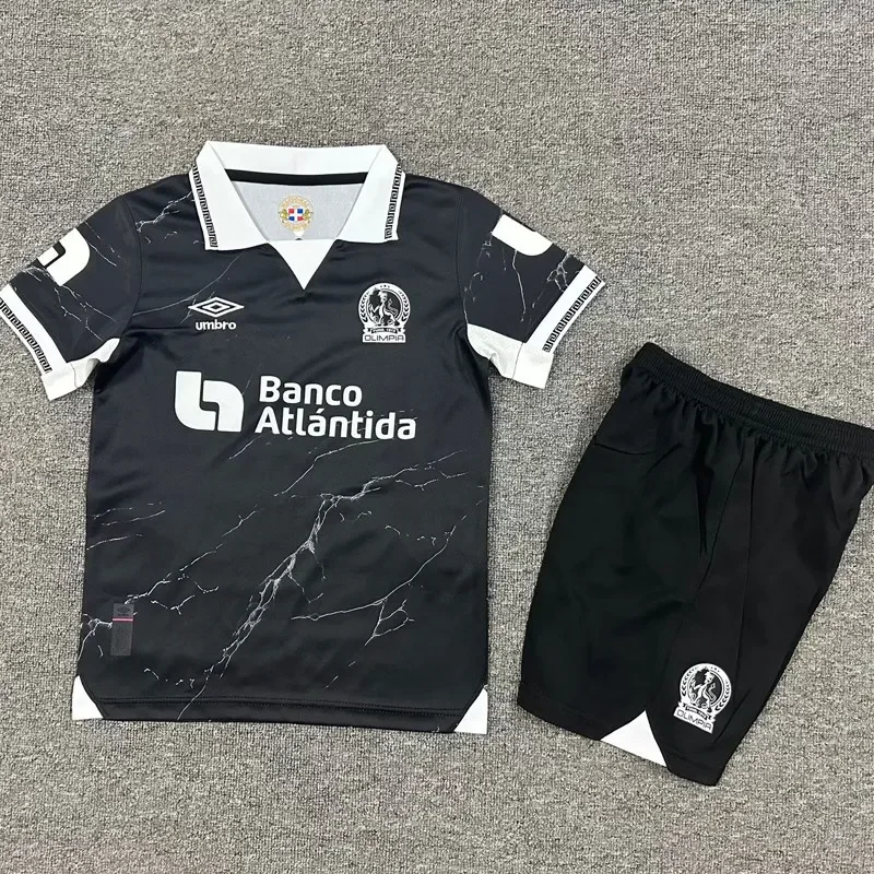 2025-26 Kids Torino Third away black Soccer Jersey