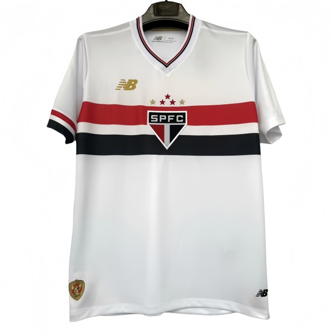25-26 Sao Paulo Home 1:1 Fans Soccer Jersey