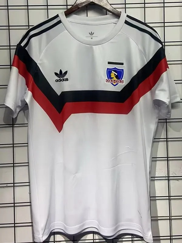 2025-26 Mens Colo-Colo  White Casual Edition soccer jersey