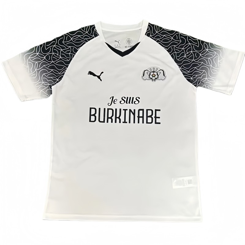 2026-27 Mens Burkina Special Edition white soccer jersey