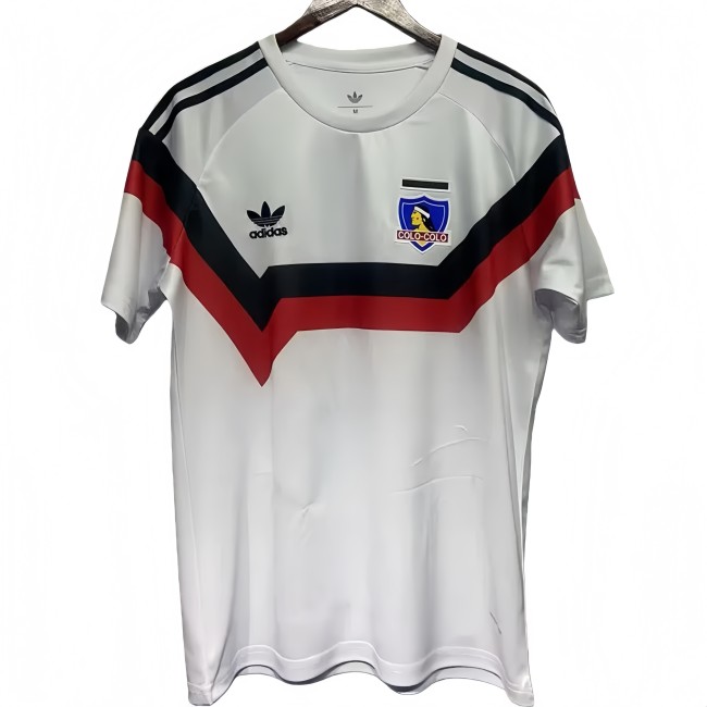 2025-26 Mens Colo-Colo  White Casual Edition soccer jersey