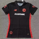 2025-26 Women Toluca Third away black Fans Soccer Jersey