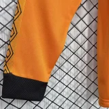 1980-1981 Mens Wolves Home Long Sleeve Retro Soccer Jersey
