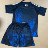 2025-26 Kids Japan Special Edition blue soccer jersey
