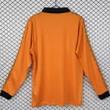 1980-1981 Mens Wolves Home Long Sleeve Retro Soccer Jersey