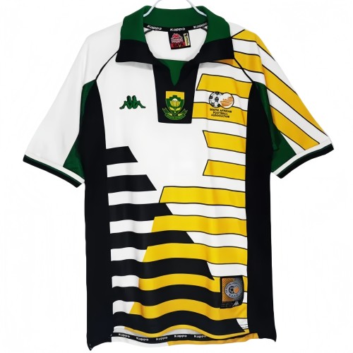 1998 Mens South Africa Home Retro Soccer Jersey