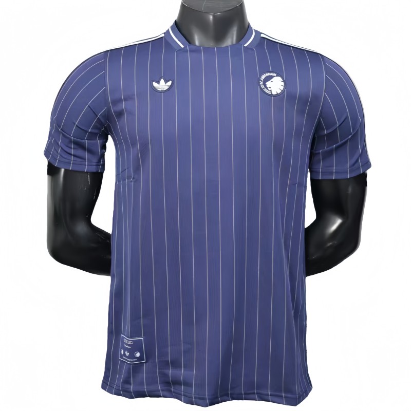 2025-26 Mens Newcastle blue casual style Player version Jersey
