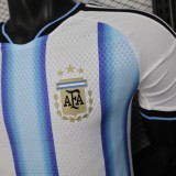 2025-26 Mens Argentina home Player version soccer  Jersey