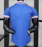 1998 Mens France World Cup home retro Player version soccer Jersey