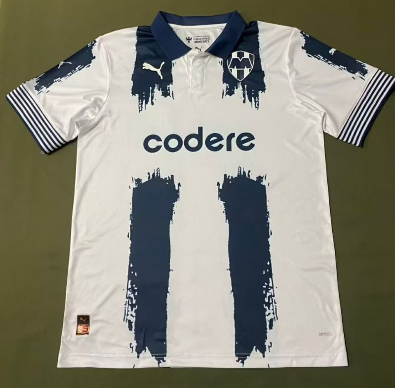 2025-26 Mens Monterrey FIFA Club World Cup away white Player version Soccer Jersey