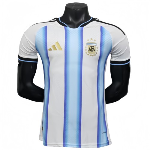 2025-26 Mens Argentina home Player version soccer  Jersey