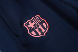 2025-26 Mens Barcelona Upper Blue hoodie Jacket Training suit F623#