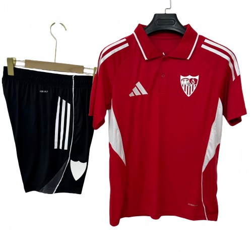 2025-26 Mens Sevilla red training Short suit
