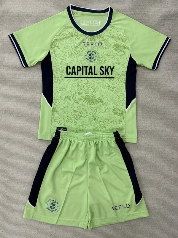 2025-26 Kids Luton Town Third away Soccer Jersey 