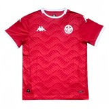 2025-26 Mens Tunisia home red soccer jersey