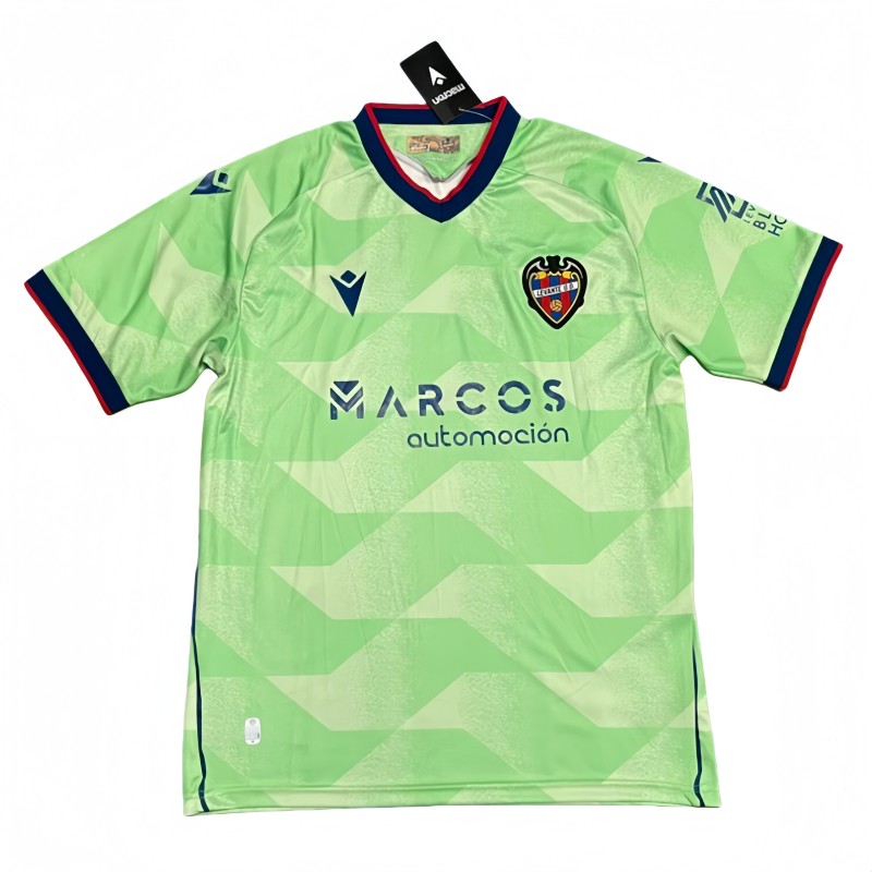 2025-26 Mens Levante UD Third away green Soccer Jersey