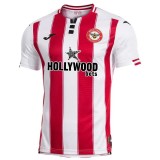 2025-26 Mens Brentford Home red white  Soccer Jersey