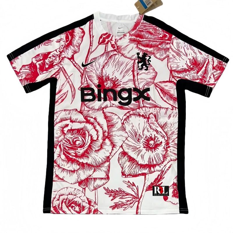 2025-26 Mens Chelsea red white  Fans Soccer Jersey