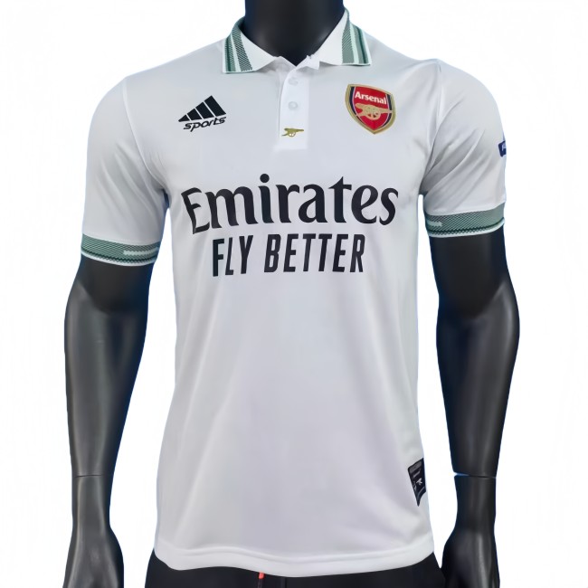 2025-26 Mens Arsenal  Player version white  soccer Jersey