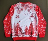 2025-26 Mens Chivas hoodie Christmas red white hoodie soccer jersey