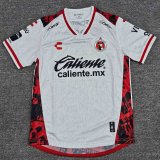 2025-26 Mens Tijuana away white Player version Soccer Jersey