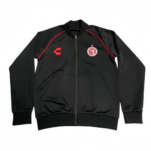 2025-26 Mens Tijuana home black jacket Training jersey