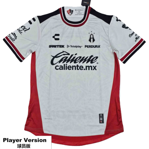 2025-26 Mens Atlas away white Player version soccer Jersey