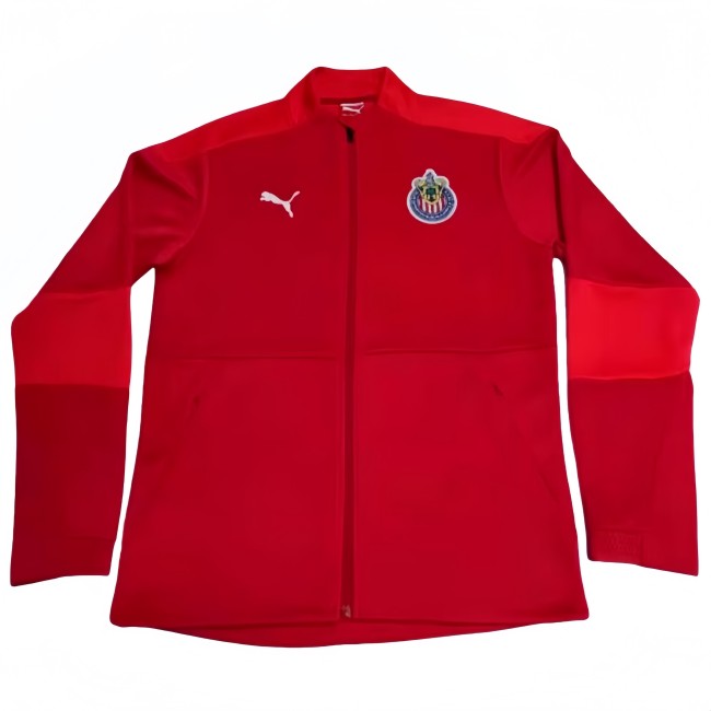 2025-26 Mens Chivas home red jacket Training jersey
