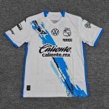 2025-2026 Mens Puebla home white Player version Soccer Jersey