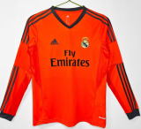 2013-14 Mens Real Madrid third away Retro long sleeve soccer Jersey