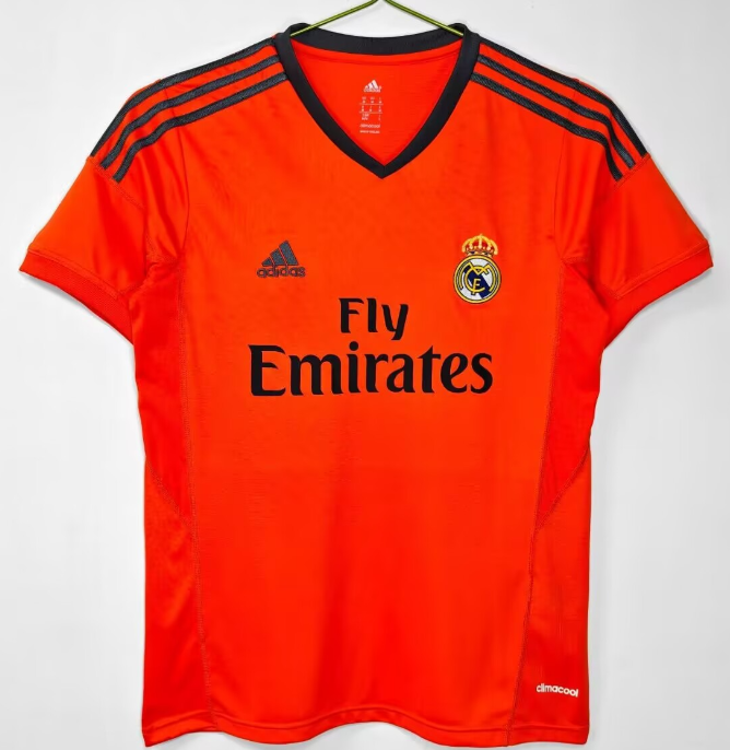 2013-14 Mens Real Madrid third away Retro soccer Jersey