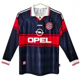 1997-99 Mens Retro Bayern Munich long sleeve soccer jersey