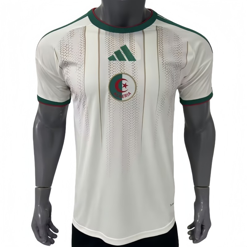 2026-27 Mens Algeria home white Player soccer Jersey