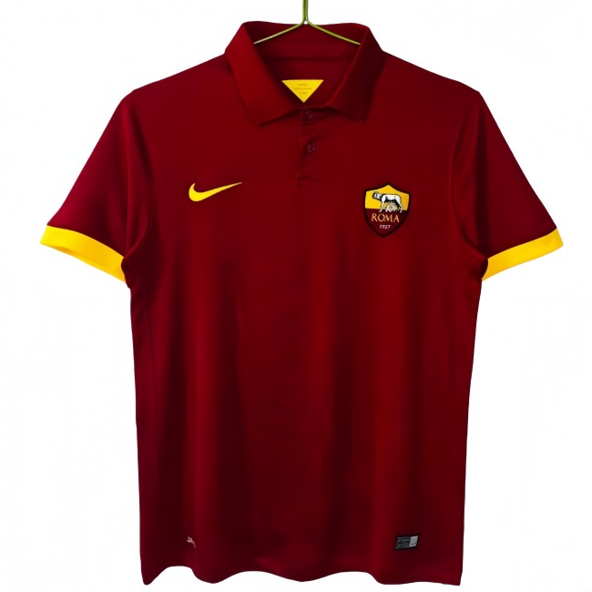 2014-15 Mens  Roma red  home Retro soccer Jersey