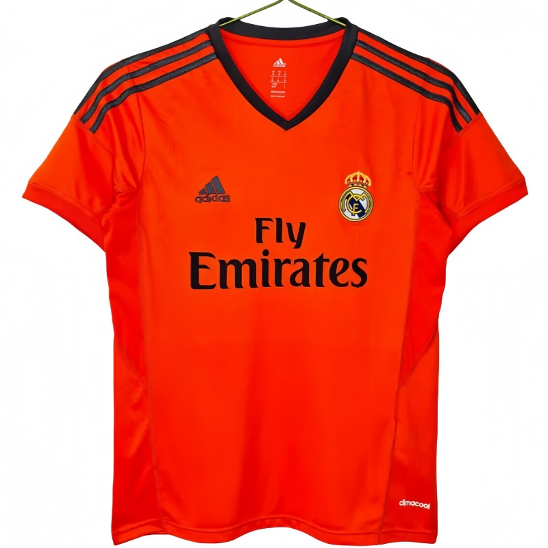 2013-14 Mens Real Madrid third away Retro soccer Jersey